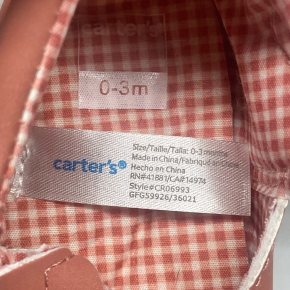Carter's Baby Shoes Set - Pink, Gold, and White - Picture 5 of 7